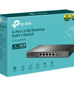 TP-Link TL-SG105PP-M2 5-Port 2.5G Desktop Switch with 4-Port PoE++