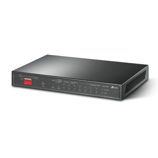 TP-Link TL-SG1210MP 10-Port Gigabit Desktop Switch with 8-Port PoE+PORT: 8× Gigabit PoE+ Ports, 2x Gigabit Non-PoE Ports, 1× Combo Gigabit SFP SlotS - Image 3