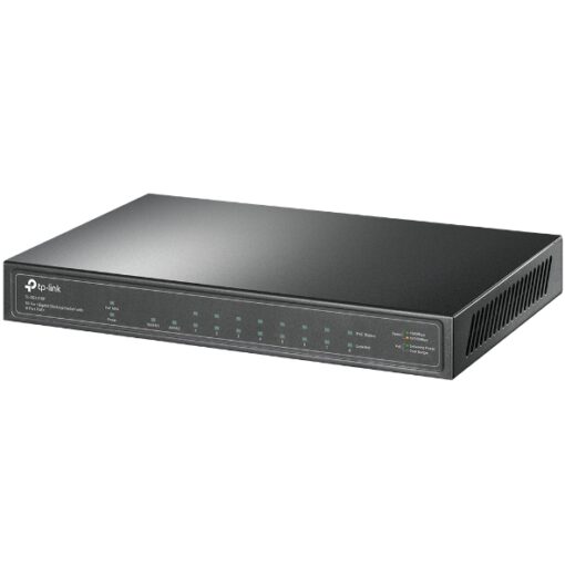TP-Link TL-SG1210P 10-Port Gigabit Desktop Switch with 8-Port PoE+ IGMP Snooping 1 Gigabit SFP Slot, Fanless | TL-SG1210P - Image 3