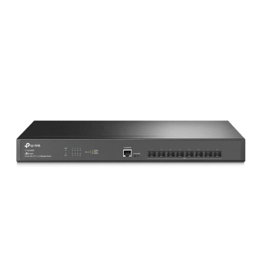 TP-Link SX3008F JetStream 8-Port 10GE SFP+ L2+ Managed Switch, SFP+, Omada SDN, Static Routing, L2/L3/L4 QoS, IGMP snooping, Standalone Management | SX3008F