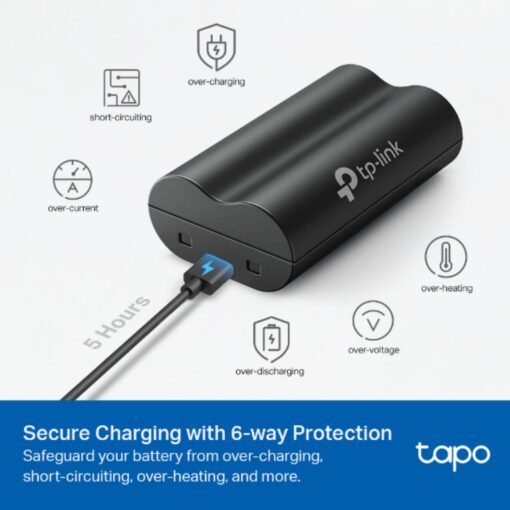 TP-Link Tapo A100 Battery Pack 6700mAh Compatible With Tapo Cameras  Video Doorbells (C420/C400/D230) - Image 4