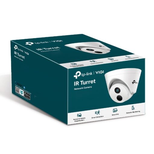 TP-Link VIGI 3MP C430I(4mm) IR Turret Network Camera, 4mm Lens, Smart Detection 3YW | VIGI C430I(4mm)