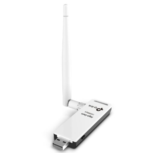 TP-Link TL-WN722N N150 High Gain Wireless USB Adapter 2.4GHz (150Mbps) 1xUSB2 802.11bgn 1x4dBi Omni Directional Antenna WPS button - Image 2