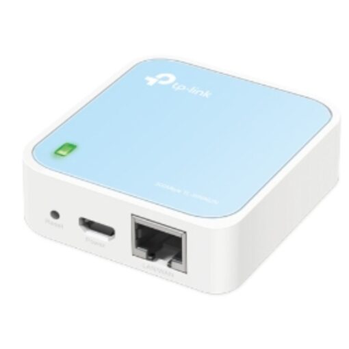 TP-Link TL-WR802N N300 Wireless N Nano Router 2.4GHz 300Mbps 1x100Mbps LAN/WAN 1xMicro USB 802.11bgn Built-in Antenna Pocket Size Travel Router | TL-WR802N - Image 3