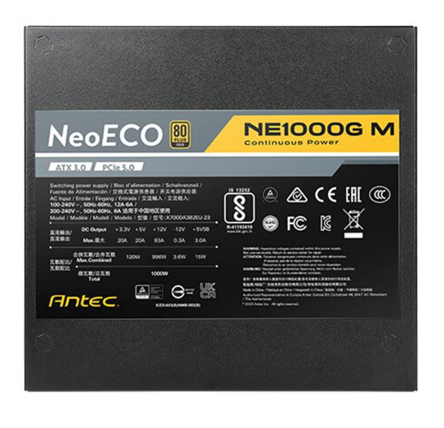 Fourth Image: NE1000G M ATX3.0 AU