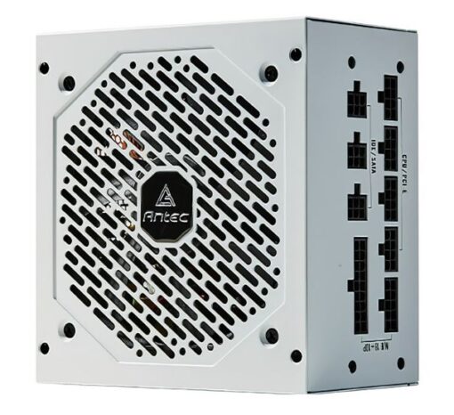 Antec NE 850w 80+ Gold, Fully-Modular, LLC DC, White 1x EPS 8PIN, 120mm Silent Fan, Japanese Caps, ATX Power Supply, PSU, PCIE 5.0 Rdy. 7yrs Wty - Image 4