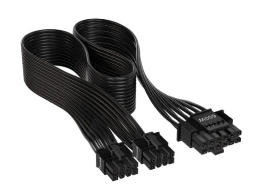 ASUS 600W PCIE 5.0 12VHPWR Type-4 Psu Power Cable ( 8PIN*2-TO-16PIN Cable) (90YE00L5-B0XB00) FREE With ROG-STRIX-850G (LS) | 8PIN*2-TO-16PIN CABLE