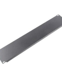 LDR 2U 19' Blanking Panel - Rack Mountable 19' - Black Metal Construction