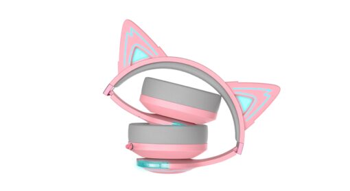 Edifier G5BT Cat Pink Hi-Res Bluetooth Gaming Headset with Hi-Res, Low Latency 45ms (+5ms), RGB Lighting, Multi-Mode, Bluetooth v5.2/AUX | G5BTCAT-PINK - Image 4