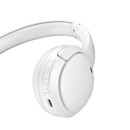 Edifier WH500 Wireless On-Ear Headphones -Bluetooth V5.2 -Playtime 40 hours -USB-C (Type-C) WHITE | WH500-WHITE - Image 3