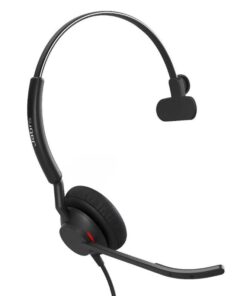 Jabra Engage 50 II UC Mono Corded USB-A Headset Link, Best Headset for Clear Customer Calls, Lightweight, Hearing Protection, Smartringer, Busylight