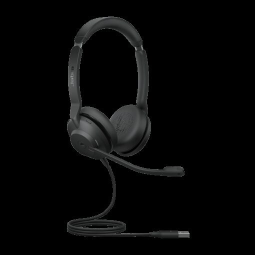 Jabra Evolve2 30 SE Wired USB-A MS Stereo Headset, Lightweight  Durable, Noise Isolating Ear Cushions, Plug-and-play, 2-Mic Technology, 2Yr Warranty | 23189-999-979