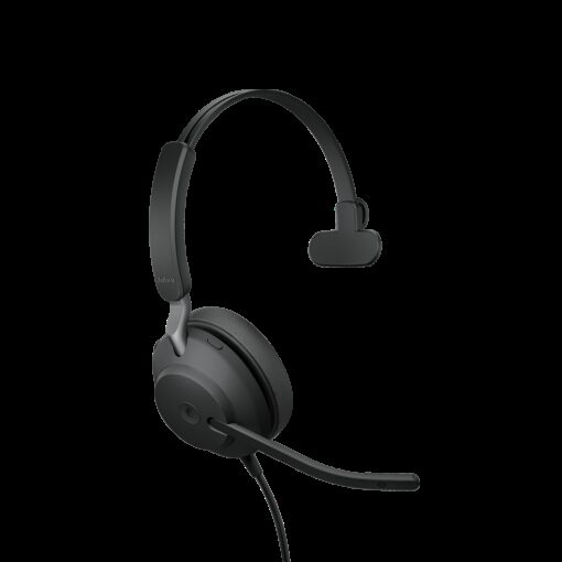 Jabra Evolve2 40 SE Wired USB-A MS Mono Headset, 360° BusyLight, Noise Isolationg Ear Cushions, 2Yr Warranty, Plug-and-play, 3-Microphone Technology - Image 2