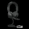 Jabra Evolve2 40 SE Wired USB-A UC Stereo Headset, 360° BusyLight, Noise Isolationg Ear Cushions, 2Yr Warranty, Plug-and-play, 3-Microphone Technology | 24189-989-999
