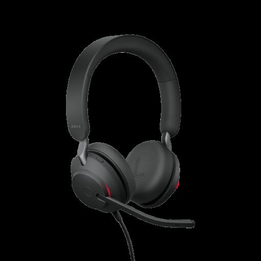 Jabra Evolve2 40 SE Wired USB-A UC Stereo Headset, 360° BusyLight, Noise Isolationg Ear Cushions, 2Yr Warranty, Plug-and-play, 3-Microphone Technology | 24189-989-999 - Image 2