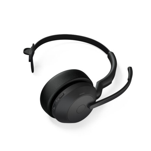 Jabra  Evolve2 55, USB A, MS Teams, Mono, Active Noise Cancellation (ANC), Link 380 Bluetooth® Adapter ,30m Wireless Range, 18 Hours Battery Life - Image 4