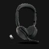 Jabra Evolve2 65 Flex UC Stereo Bluetooth Headset, Link380a USB-A Dongle Included, Foldable Design, 2Yr Warranty, 30m Wireless Range, 20 hours battery | 26699-989-999