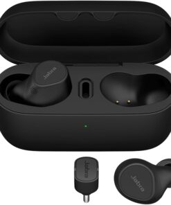 Jabra, Evolve2, Buds, MS Teams, USB-C, Professional, Pocketable Calls.True Wireless Earbudsengineered for Hybrid Working, 8 Hours Battery, 33with Case