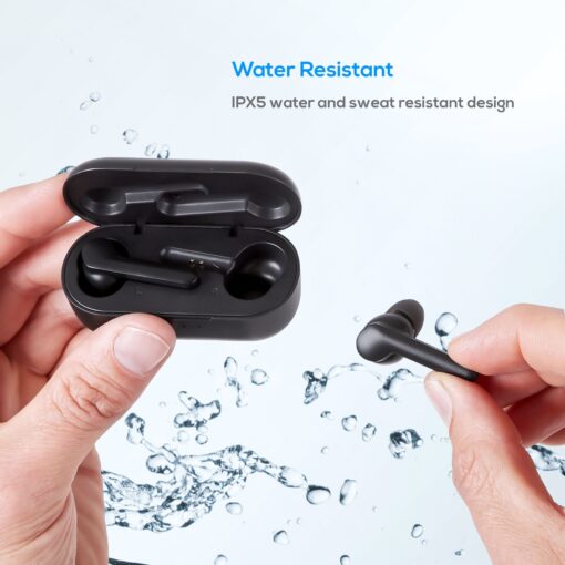 mbeat® E2 True Wireless Earbuds/Earphones - Up to 4hr Play time, 14hr Charge Case, Easy Pair Fully Charging time: 2 hours Play Time: 18 hours | MB-TWS-E2 - Image 2