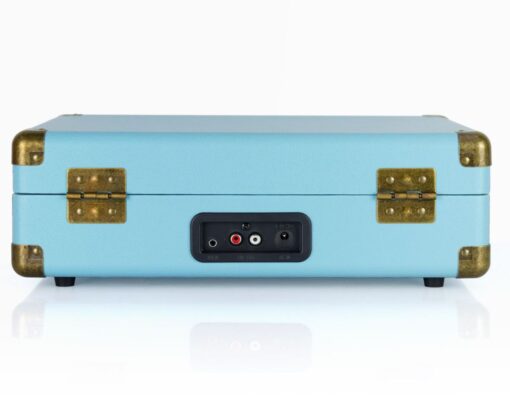mbeat®  Woodstock 2 Sky Blue Retro Turntable Player with BT Receiver  Transmitter Built-in Bluetooth receiver eaturing 3 speed settings Weight: 3.2kg | MB-TR96BLU - Image 3