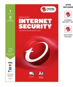 Trend Micro Internet Security (1 Device) 2Yr Retail Mini Box Auto Renew
