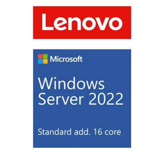 LENOVO Windows Server 2022 Standard Additional License (16 core) (No Media/Key) (Reseller POS Only) | 7S05007PWW