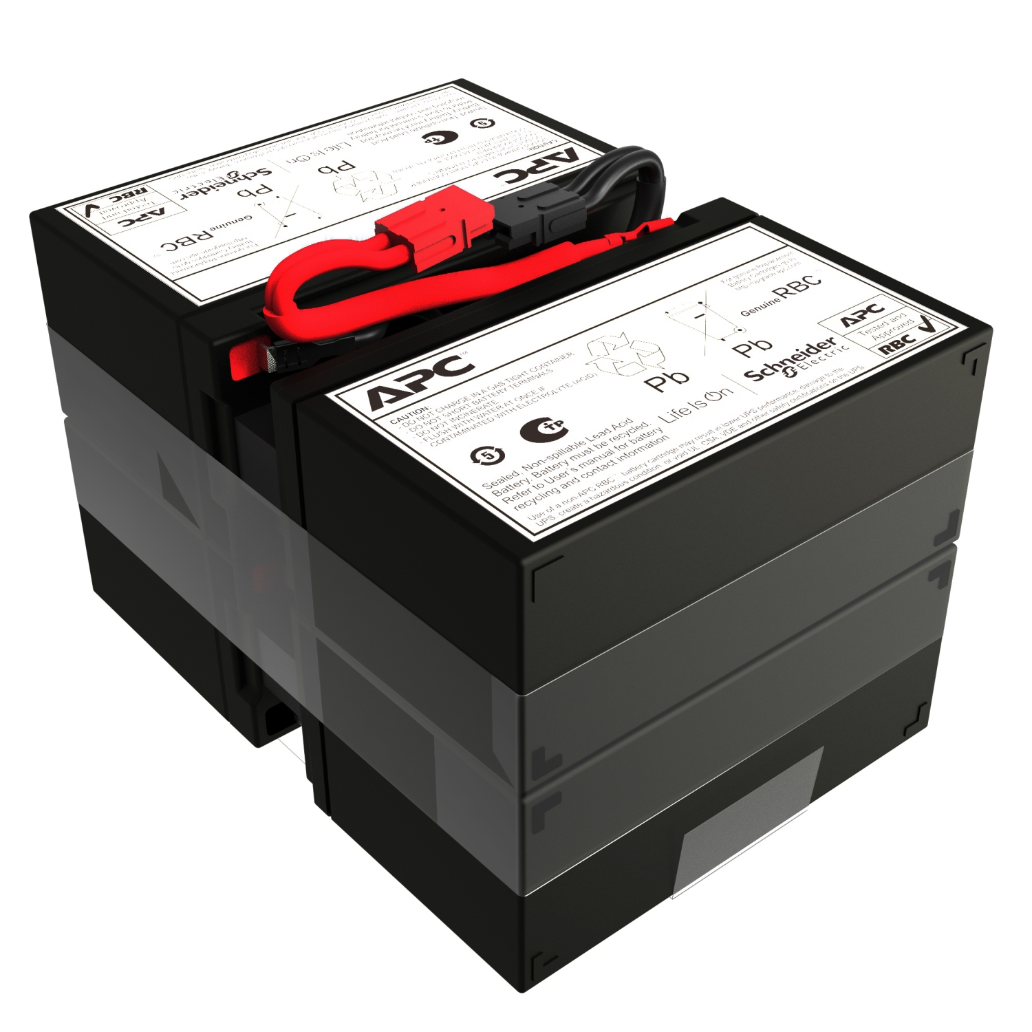 APC Replacement Battery Cartridge, VRLA, 9Ah, 48V DC, 2-year warranty | APCRBCV209
