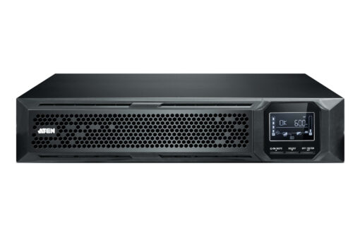 Aten 1000VA/1000W Professional Online UPS with USB/DB9 connection, 8 IEC C13 outlets, EPO and RJ port surge protection (Inc 2yrs back to base wty) | OL1000HV-AT-G - Image 3
