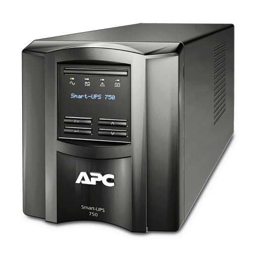 APC Smart-UPS 750VA/500W Line Interactive UPS, Tower, 230V/10A Input, 6x IEC C13 Outlets, Lead Acid Battery, SmartConnectLCD | SMT750IC