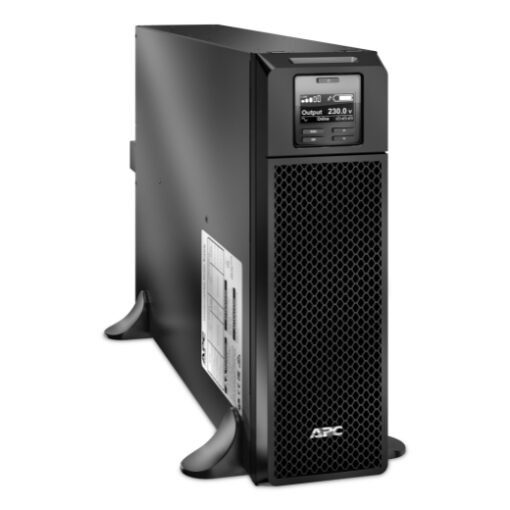 APC Smart-UPS 5000VA/4500W Online UPS, Tower, 230V/HW Input, 4x IEC C19  6x IEC C13 Outlets, Lead Acid Battery, Network  Smart Slot, | SRT5KXLI
