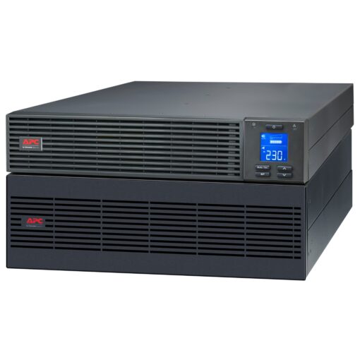 APC Easy UPS 6000VA/6000W Online UPS, 5U Rackmount, 230V/HW Input, 1x HW Outlets, Lead Acid Battery, W/ Battery Pack, W/ Rail Kit | SRV6KRILRK