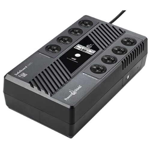 PowerShield SafeGuard 1000VA/600W Line Interactive, Powerboard Style UPS with AVR, 4 AUS sockets, wall mountable, 2-year warranty | PSG1000
