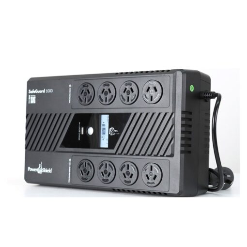PowerShield SafeGuard 1000VA/600W Line Interactive, Powerboard Style UPS with AVR, 4 AUS sockets, wall mountable, 2-year warranty | PSG1000 - Image 3