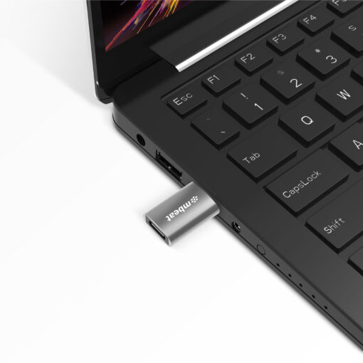 mbeat Elite USB 3.0 (Male) to USB-C (Female) Adapter -  Converts USB-C device to Any Computers, Laptops with USB-A port, USB 3.0 5Gbps - Space Grey | MB-XAD-U3MCF - Image 3