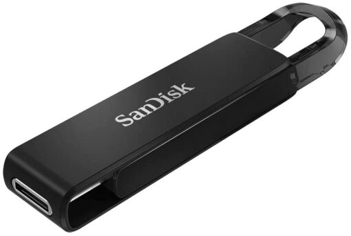 SanDisk Ultra USB Type-C Flash Drive, CZ460 32GB, USB Type C 3.1, Black, Super-thin Retractable, 5Y | SDCZ460-032G-G46 - Image 4