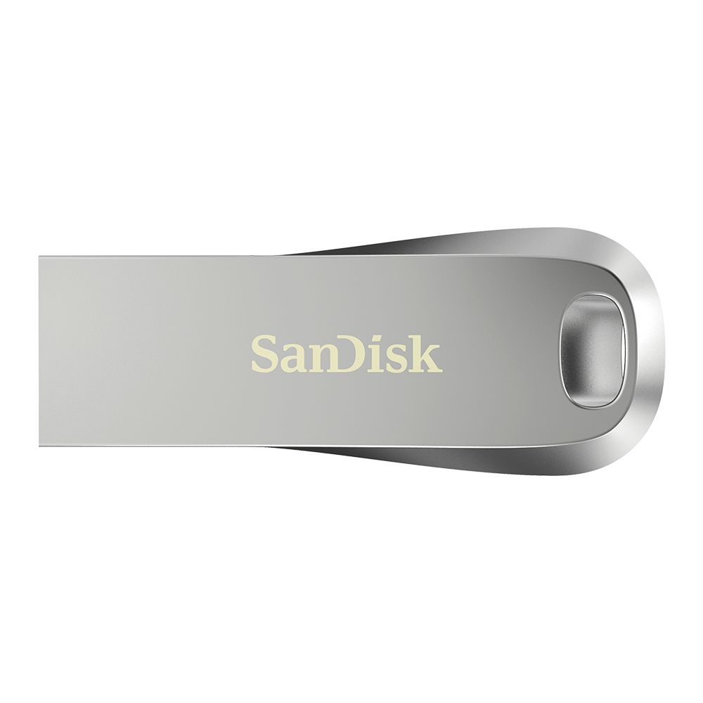 SanDisk 128GB Ultra Luxe USB3.1 Flash Drive Memory Stick USB Type-A 150MB/s capless sliver 5 Years Limited Warranty | SDCZ74-128G-G46