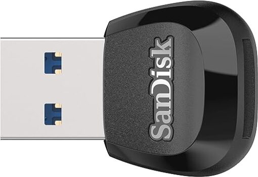 Sandisk MobileMate USB 3.0 Reader  microSD™ card reader   speeds up to 170 MB/s  USB-A 2-year limited warranty | SDDR-B531-GN6NN - Image 2