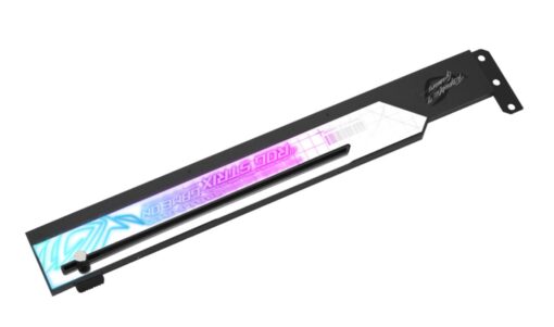 ASUS ROG Strix Graphics Card Holder, Eliminates GPU Sag, Easy Installation, Aura Sync Compatible, Laser-etched ROG Logo | ROG-STRIX-HOLDER - Image 3