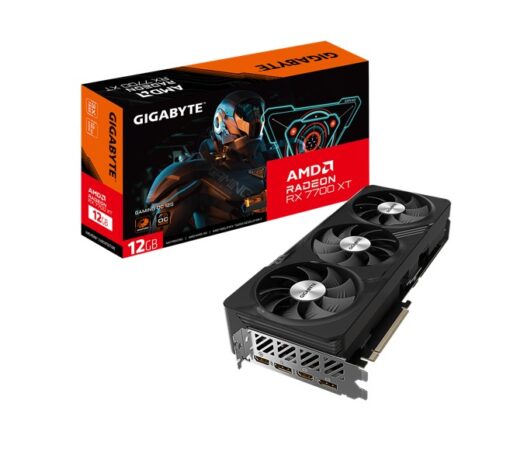 Gigabyte AMD Radeon RX 7700 XT Gaming OC 12G Video card, PCI-E 4.0, GDDR6, 2x DP2.1, 2x HDMI 2.1(NEW) 9.6 | GV-R77XTGAMING OC-12GD