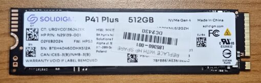 First Image: HBO-NVM2-512G