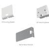 First Image: RoomPanel Plus Mount Kits