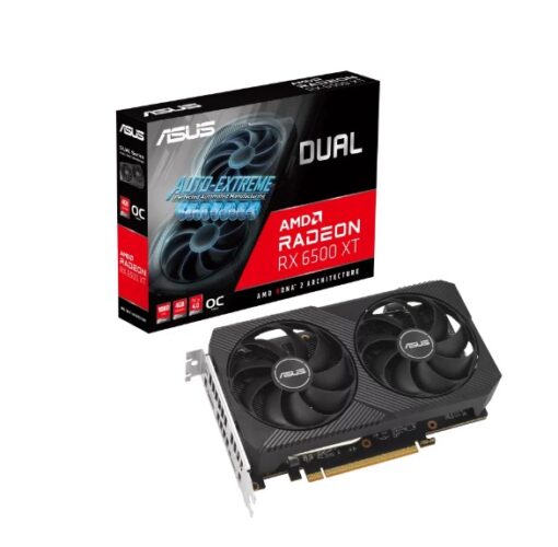 First Image: DUAL-RX6500XT-O4G-V2