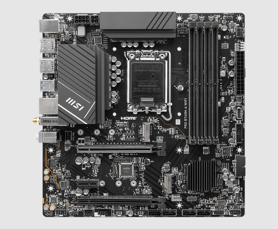 Second Image: PRO B760M A WIFI