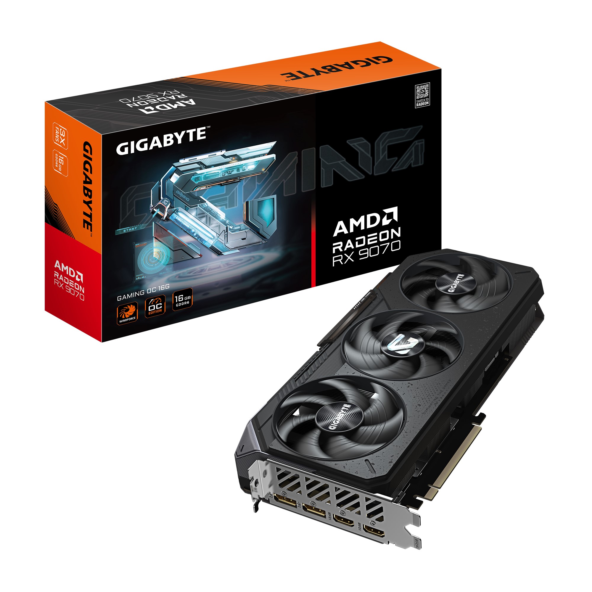 First Image: GV-R9070GAMING OC-16GD