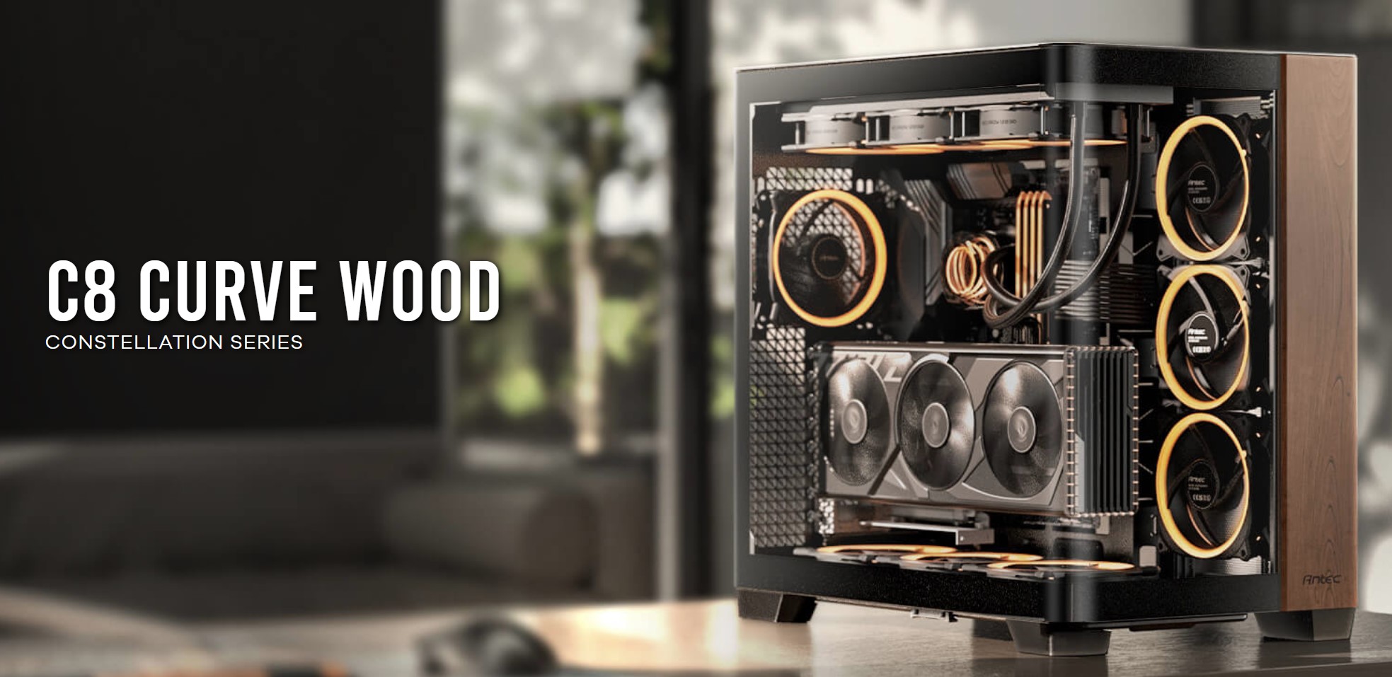First Image: C8 Curve Wood