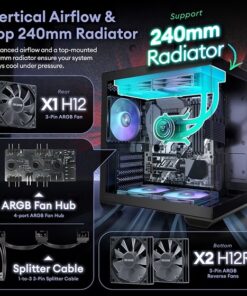 Second Image: CAO-M4ARGB-WH