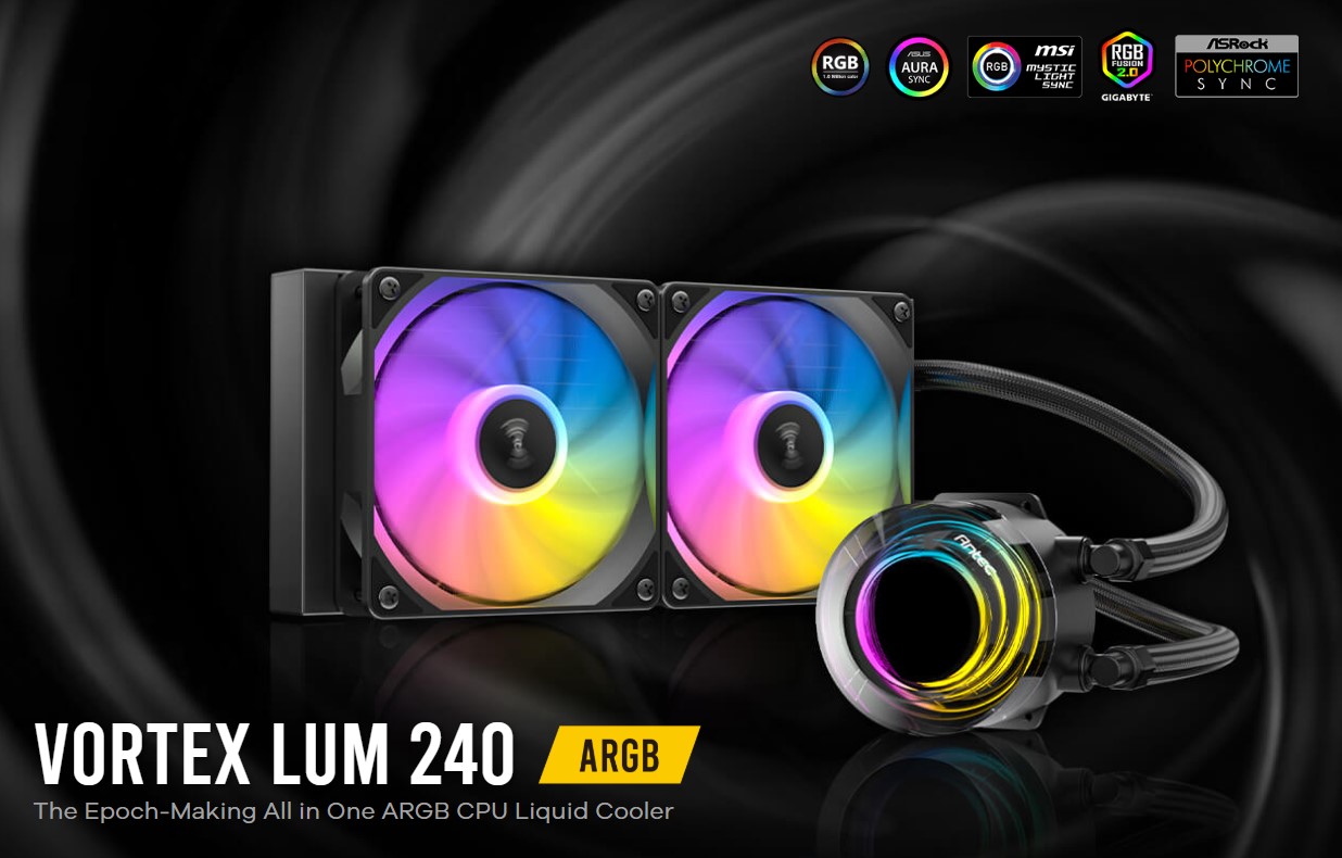 First Image: Vortex Lum 240 ARGB