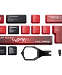 First Image: ROG Dye-Sub PBT Keycaps