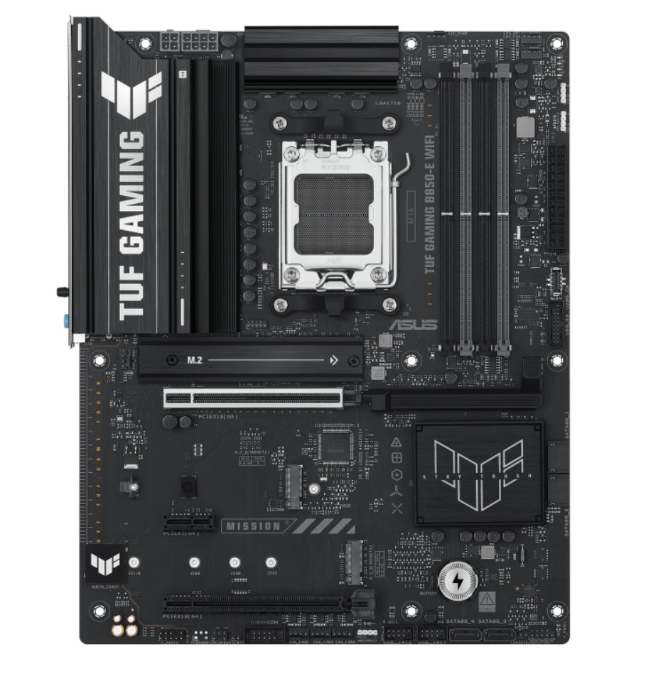 First Image: TUF GAMING B850-E WIFI