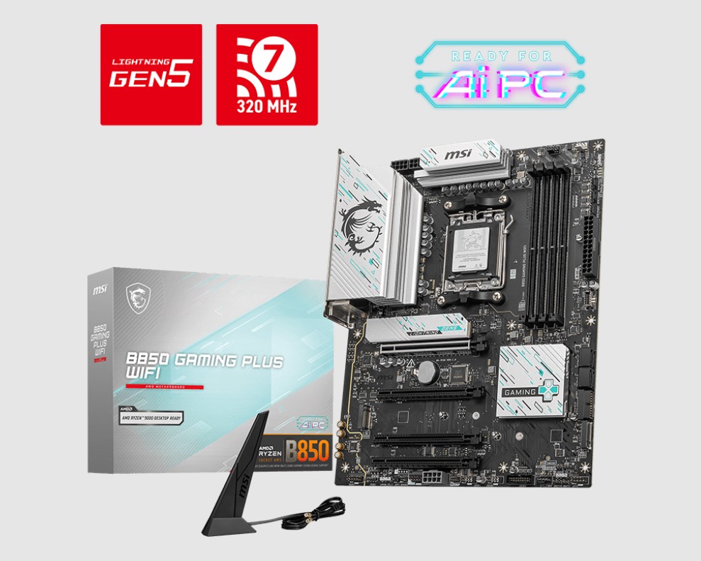 First Image: B850 GAMING PLUS WIFI